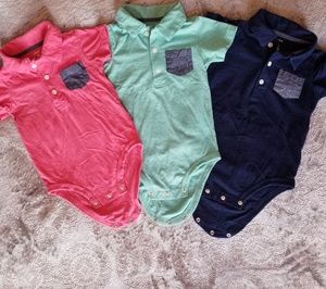 Set of polo shirts